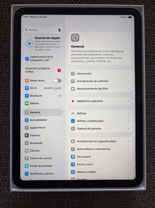 IPAD 10ª GENERACIÓN 64 GB PLATEADA - COMO NUEVA