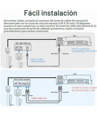 Adaptador CarPlay Android Auto Mazda MZD Connect
