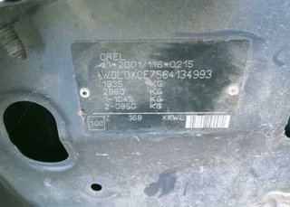 Asiento delantero derecho opel meriva blue 429749