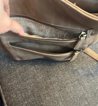 Bolso cruzado piel vegana beige Shiraleah