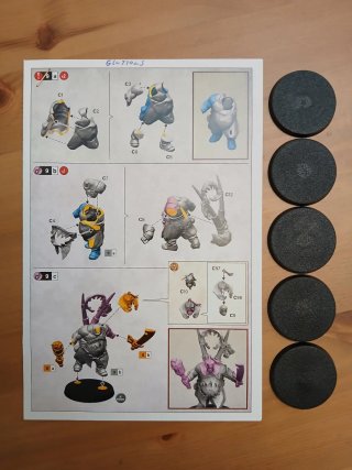 5 Gluttons Ogor Mawtribes Age of Sigmar.