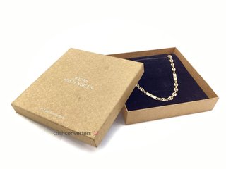 cadena oro 18k 30cm