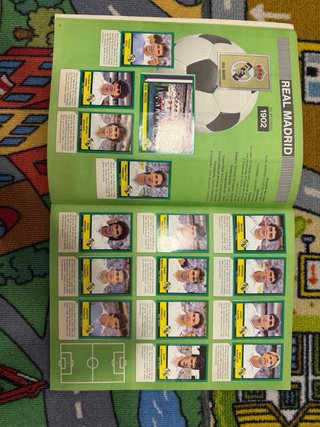 Álbum Fútbol 90 Panini 1ª y 2ª División