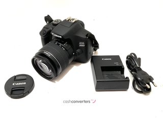 camara digital reflex canon eos 2000d+ef-s 18-55mm dc iii