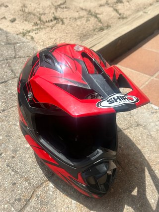 Casco Motocross Shiro Integral Talla M