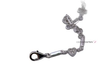 pulsera plata 925mm con piedra con circonita