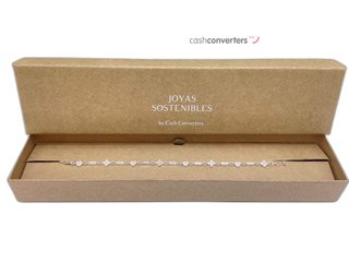pulsera plata 925mm con piedra con circonita