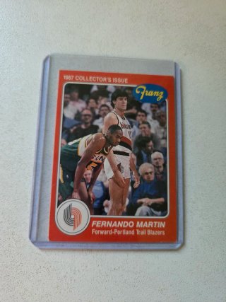 Card rookie de Fernando Martín.