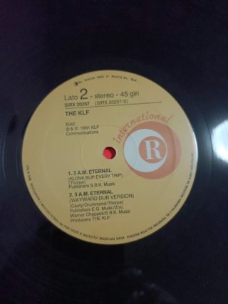 Vinilo KLF 3 A.M. Eternal Remixes