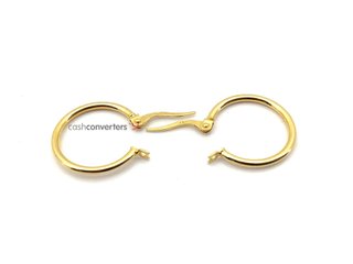 pendientes oro 18k