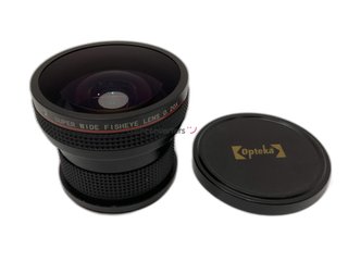 objetivos opteka super wide fisheye lens 0.20x