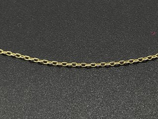 cadena oro 18k 24cm