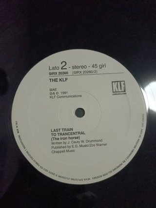 Vinilo KLF Last Train to Trancentral
