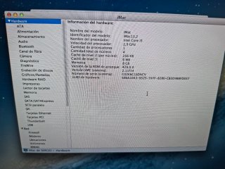 iMac 27 2013 Plata/Negro