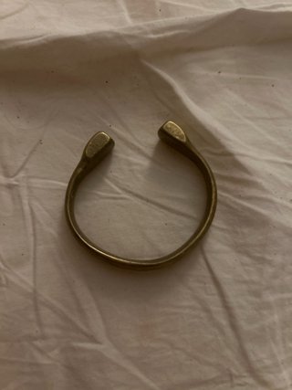 Pulsera latón dorado
