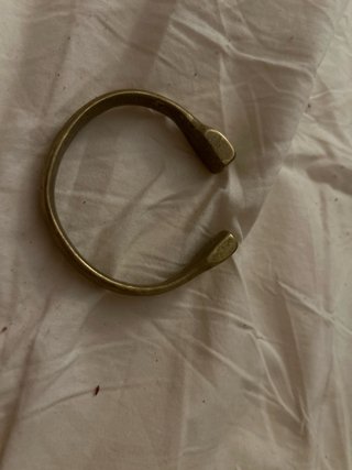 Pulsera latón dorado
