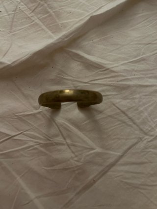 Pulsera latón dorado