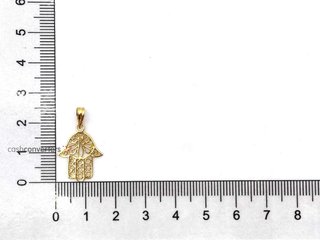 colgante oro 18k