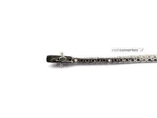 pulsera plata 925mm con piedra con circonita