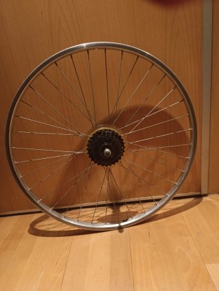 Llanta trasera bicicleta