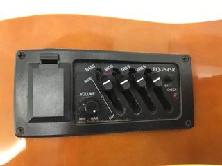 guitarra acustica oqan dga-40ce nat