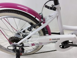 bicicleta niño toplife city20