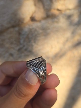 Anillo de plata de ley