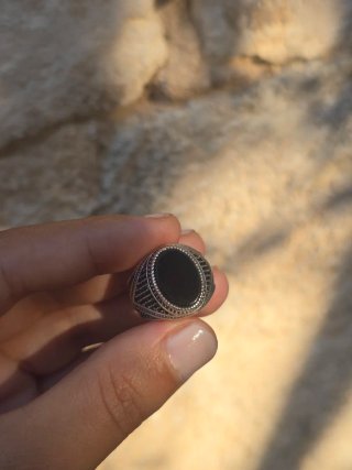Anillo de plata de ley