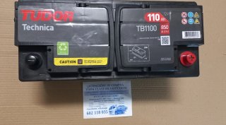 Batería Tudor 110Ah Nueva