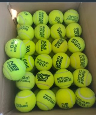 75 pelotas de pádel mixtas