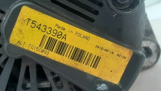 Alternador bmw serie 3 berlina (e90) 320d 1162624