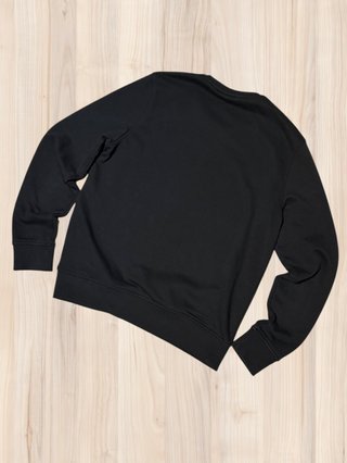 Sudadera Michael Kors negra con logo grande