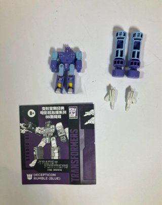 Transformers SS86 Rumble Decepticon (Azul)