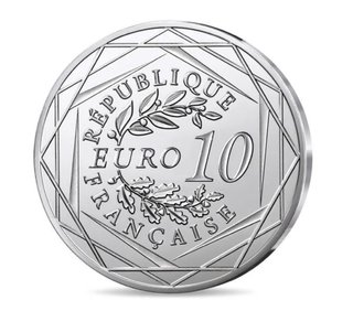 Moneda Plata El Señor de los Anillos 33%
