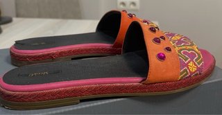 Sandalias Geox Naranja y Rosa