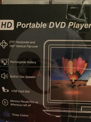Reproductor DVD Portátil HD Wonnie W-1458