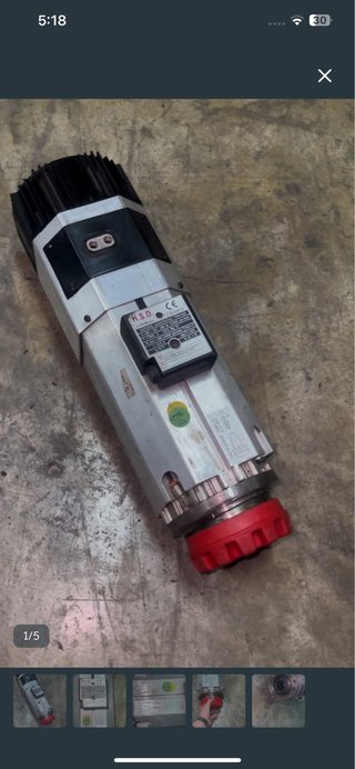 Husillo HSD Cambio CNC