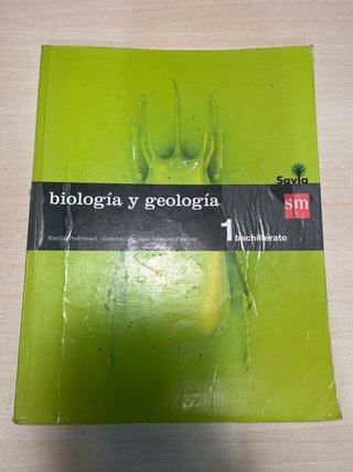 Biología y geología 1bachillerato Savia