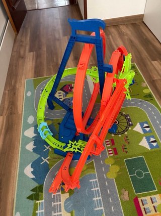 Pista Hot Wheels Choque Épico
