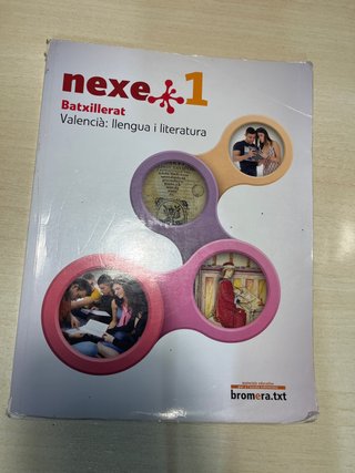Valencià, llengua i literatura, Nexe 1, Batxill...
