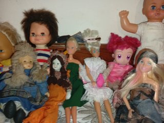 Lotto bambole assortite