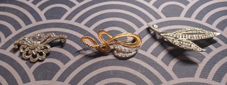 Lote 3 Broches Vintage