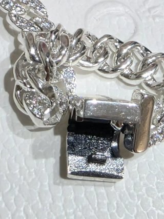 Pulsera Pandora eslabón cubano 19cm
