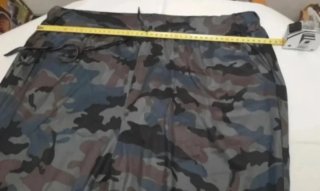 Pantalón estampado camuflaje señora