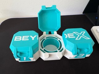 Deckbox 3 scomparti BeybladeX