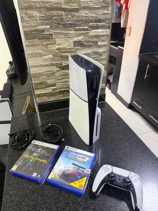 Consola PS5 Slim Blanca + Mando DualSense