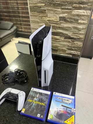 Consola PS5 Slim Blanca + Mando DualSense