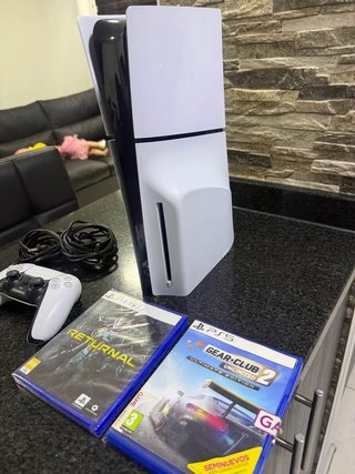 Consola PS5 Slim Blanca + Mando DualSense