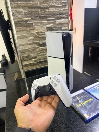Consola PS5 Slim Blanca + Mando DualSense