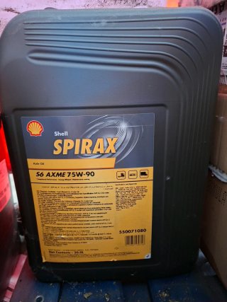 Aceite Shell Spirax S6 AXME 75W-90